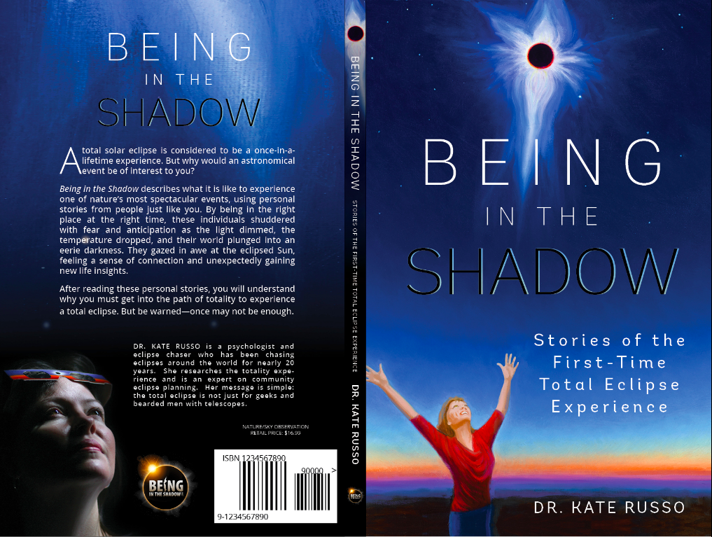book launch, eclipse experience, totality, eclipse, author, Dr Kate Russo, eclipse 2017, total eclipse 